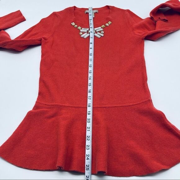 Banana Republic Italian Yarn Peplum Sweater SMALL - Picture 7 of 11